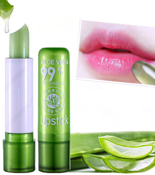 Farveændrende Aloe Vera læbestift