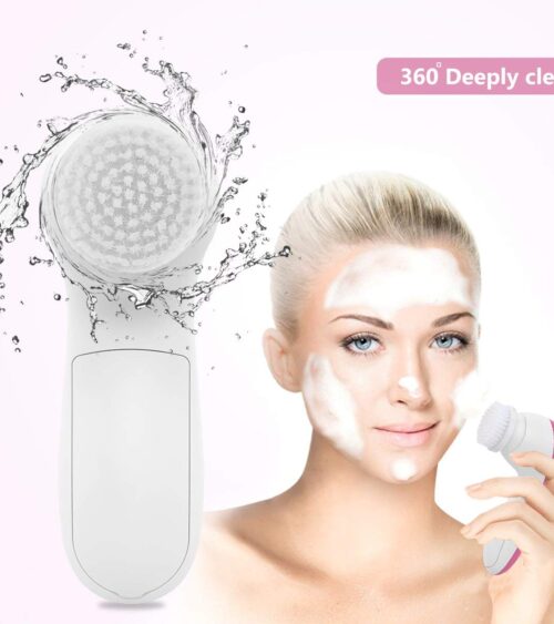 5 in 1 Multi function Electric Face Facial Cleansing Brush