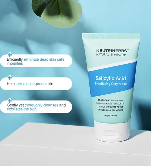 Alternative view of Neutriherbs Salicylic Acid Clay Mask 100 g