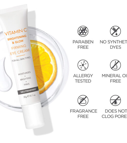 Neutriherbs Vitamin C Eye Cream Moisturizes Eye Area With Cooling Gel Formula 20gm