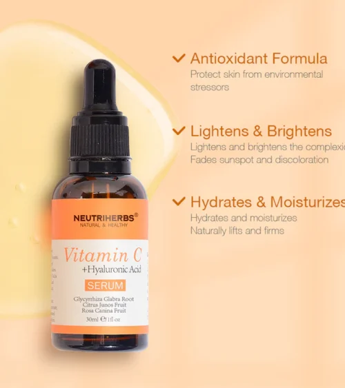 Alternative view of Neutriherbs Vitamin C(15%) Serum for Brightening and Glow - 30ml
