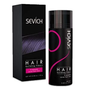 Sevich Unisex hårfibre 40gm-Sort
