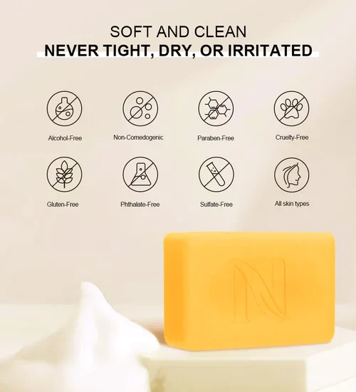 Alternative view of Neutriherbs Sæbebar med Vitamin C og Gurkemeje 150gr