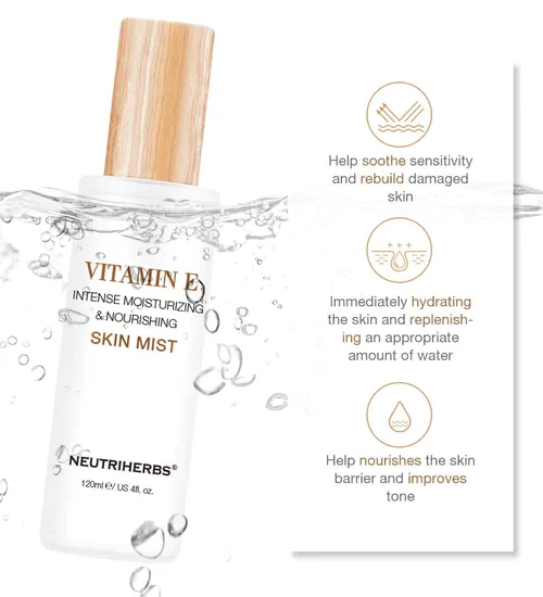 Neutriherbs Vitamin E Hydrating Mist 120ml - Billede 3