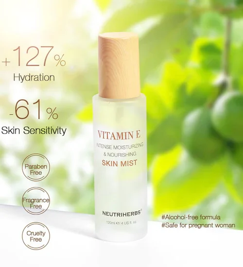 Neutriherbs Vitamin E Hydrating Mist 120ml - Billede 4