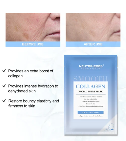 Alternative view of Neutriherbs Collagen Mask 4stk