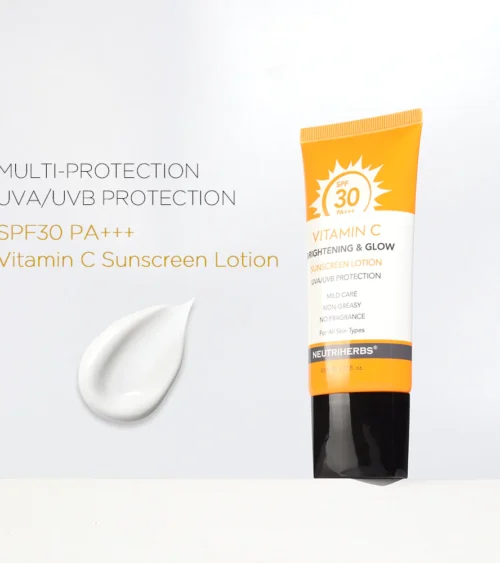 Neutriherbs Vitamin C Sunscreen Lotion SPF30 60gm - Billede 4