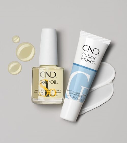 Alternative view of CND SolarOil + Cuticle Eraser Nail Care Kit