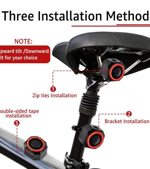 Alternative view of Cykelalarm med fjernbetjening