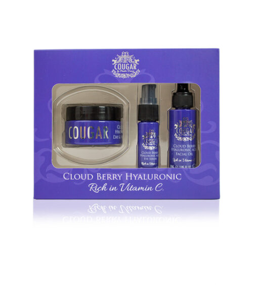 CougarCloud Berry Hyaluronic Trio Set, 3-Piece