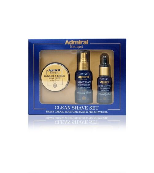Admiral Male Grooming Clean Shave Sæt