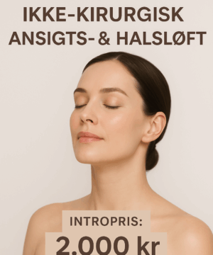Ansigtsløft + Halsløft med Hifu