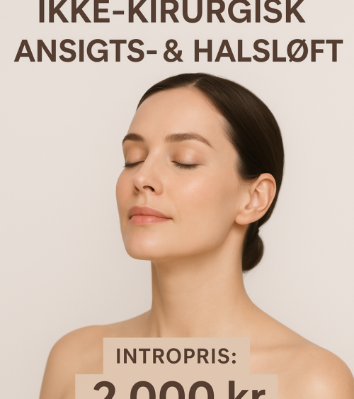 Ansigtsløft + Halsløft med Hifu