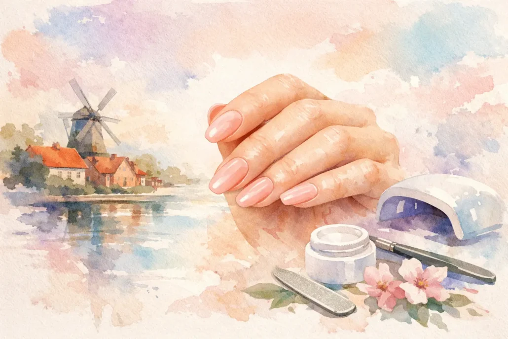 Gellak manicure i Hvidovre med flot holdbarhed