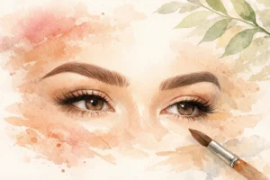 Permanent makeup til bryn med naturligt resultat