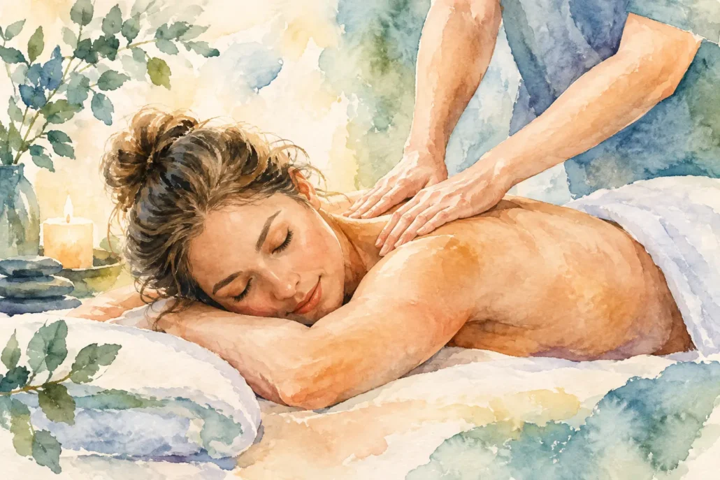 Massage mod spændinger når kroppen siger fra